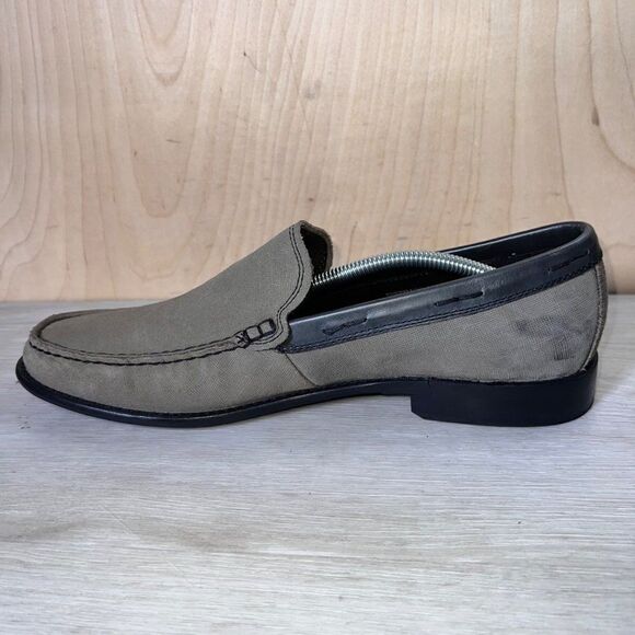 John Varvatos USA Star‎ Slip-on Loafers Brown / Grey Suede 7475 Men\'s 10M main image 9